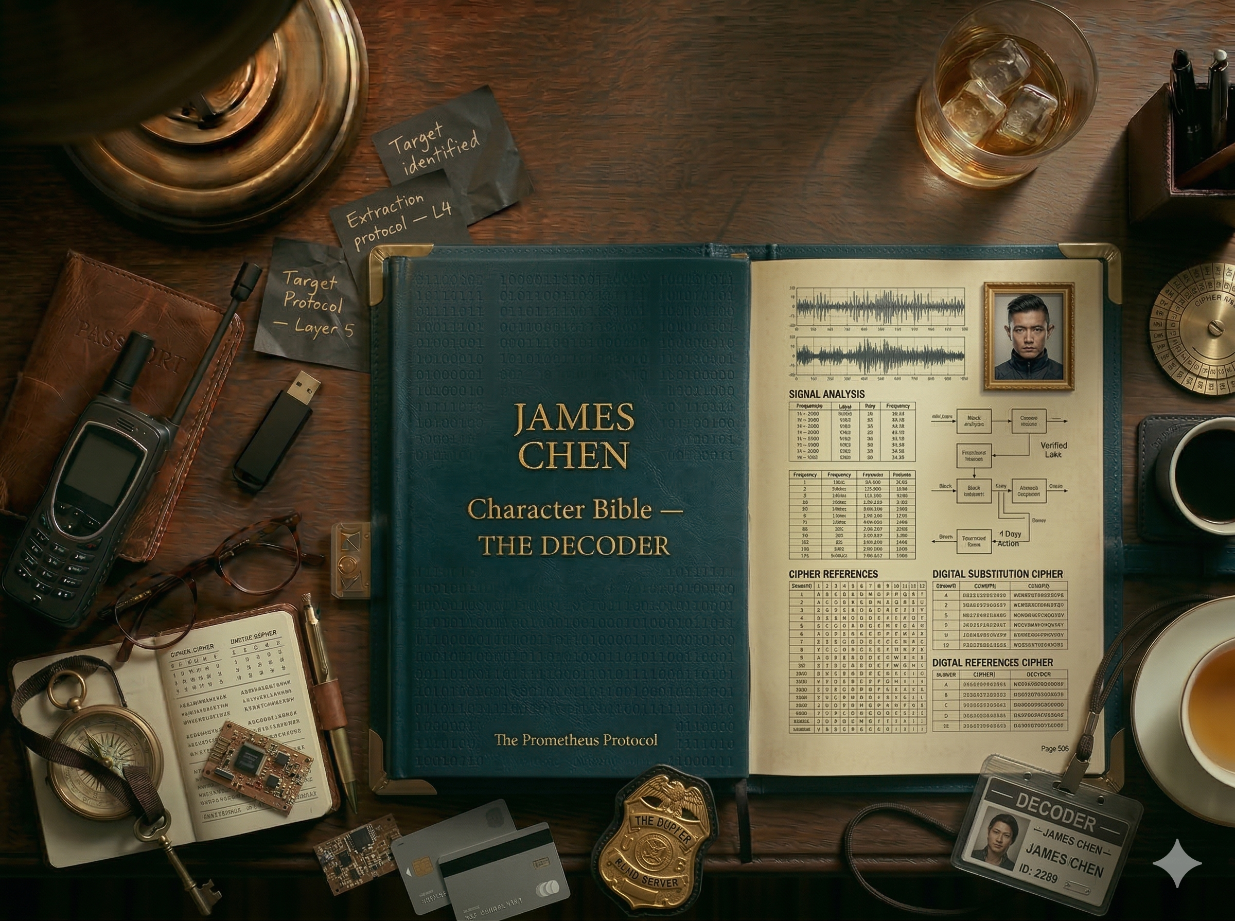 James Chen Character Bible