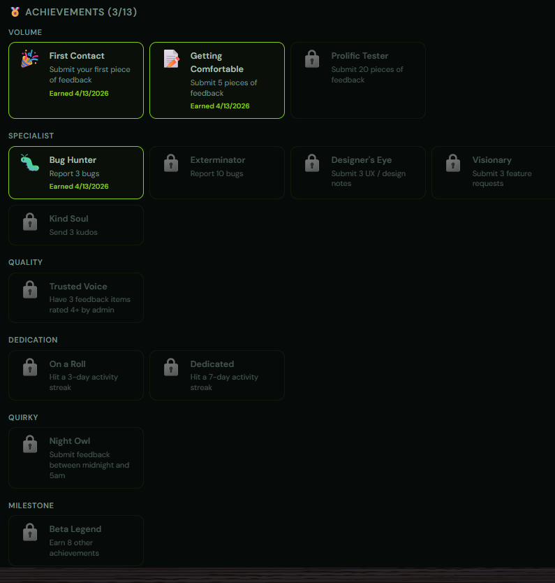 Storyverse Author v3.40.0 — Lobby with gamification panel